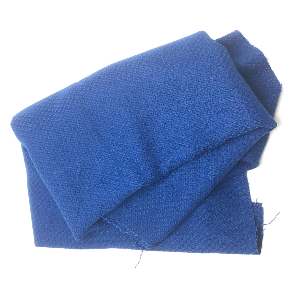 Blue Aramid Knitted Flame Retardant Fabric for Workwear Functional Textile