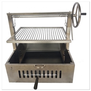 <span class=keywords><strong>Parrilla</strong></span> <span class=keywords><strong>de</strong></span> acero inoxidable, altura ajustable, para madera o carbón, <span class=keywords><strong>Argentina</strong></span> - Product Image 2