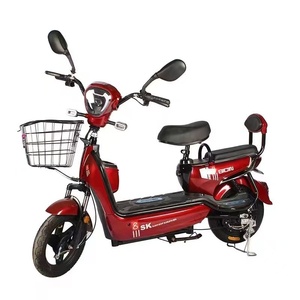 Bicicleta Eléctrica Inteligente de Ciudad 350W 48V <span class=keywords><strong>con</strong></span> Motor de Cubo y Pantalla LCD de 14 Pulgadas Batería de Plomo-Ácido Ciclismo Electrónico sin Escobillas ni Engranajes - Product Image 4