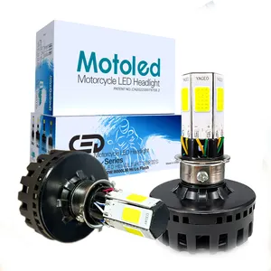 MOTOLED faro LED motocicleta lentes con luz LED motocicleta faros LED para AC/DC 12V 24V 48V 80V