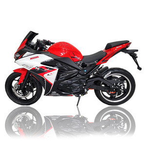 Moto de course sportive de type Streetbike pour l'exportation, batterie au lithium 72V 3000W, moto électrique avec une vitesse de 80 km/h et une longue autonomie - Product Image 3