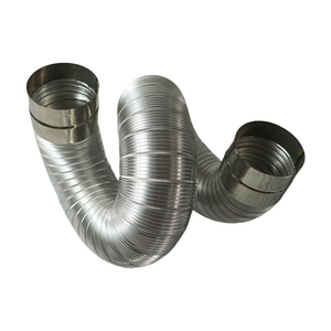 Nouvelle hotte de cuisine conduit de <span class=keywords><strong>Ventilation</strong></span> industriel en aluminium pur Flexible conduit d'<span class=keywords><strong>air</strong></span> semi-rigide pour la <span class=keywords><strong>Ventilation</strong></span> d'échappement de cuisine - Product Image 2