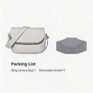 Bolso Bandolera Ligero para Cámara, Resistente a Impactos, para Cámaras DSLR y Mirrorless, Portátil, para Equipo Fotográfico - Product Image 4