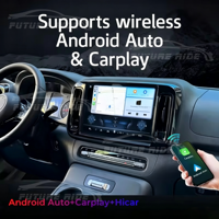 Autoradio multimédia Android 12 QLED GPS CarPlay DSP 13,1 pouces pour Mercedes Vito W477 W488 2024-2025