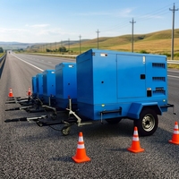 Groupe électrogène diesel à châssis ouvert JPF avec ATS, silencieux et sécurisé, pour véhicules d'urgence, cliniques, villas, camping-cars, sites fixes