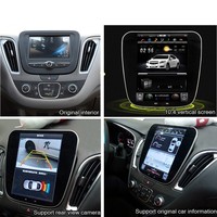 6 + 128 REPRODUCTOR DE Radio Multimedia para coche Android 9 pantalla REPRODUCTOR DE DVD para coche navegación GPS para Chevrolet Chevy Malibu XL 2015-2020