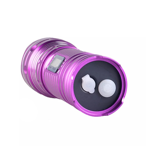 Linternas de pesca recargables de aleación de aluminio, luces nocturnas azules, súper calidad - Product Image 3