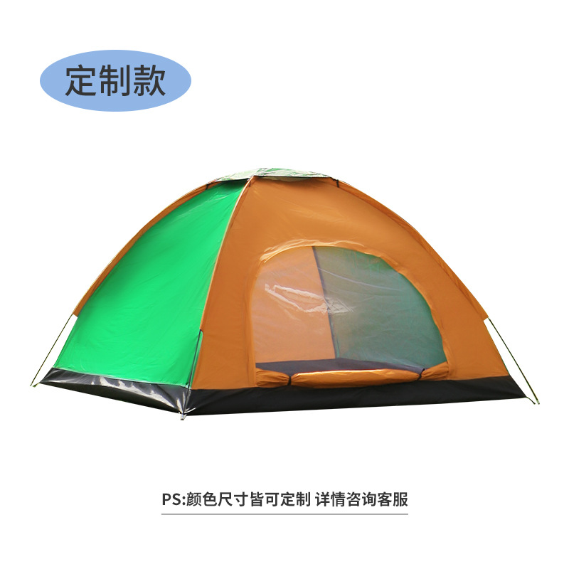 Ordinateur de poche orange et vert