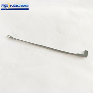 Pièces détachées argentées de haute qualité de la marque Feijian pour <span class=keywords><strong>machine</strong></span> à <span class=keywords><strong>tricoter</strong></span> les chaussettes, aiguilles HOFA - Product Image 2