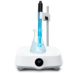 معدات مختبر محرض سائل مغناطيسي كهربائي رقمي كيميائي مع لوح تسخين مربع 7 بوصة - Product Image 2