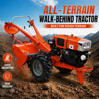 Traktor Pertanian Peredam Guncangan, Traktor Pertanian, Pemanen Bawang Putih, Pengolah Tanah