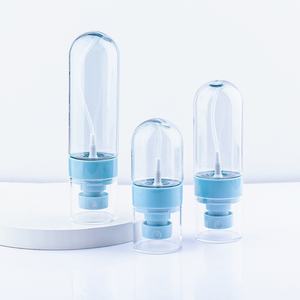 Nuevo estilo, 60ml, 80ml, de cabeza redonda botella transparente, cosméticos para el cuidado de la piel, botella de Spray de niebla fina, botella de plástico invertida con tapa - Product Image 4