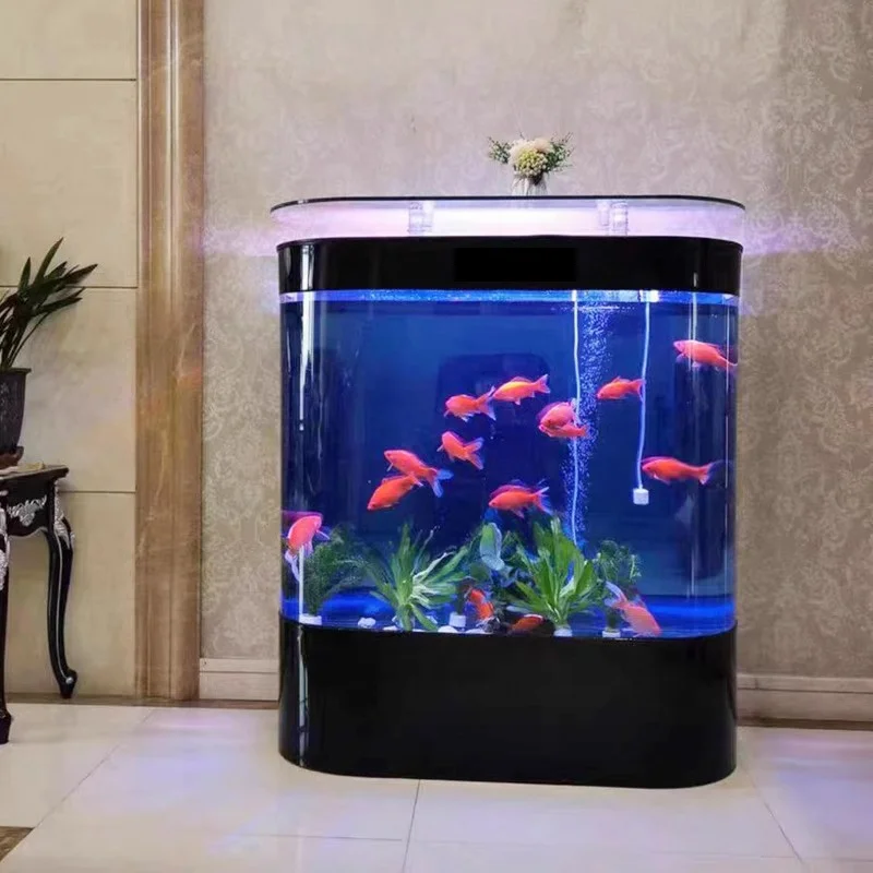 6ft 200 Gallon Ultra Wit Glas Groot Zeeaquarium Aquarium Met Standaard Kast En Carter