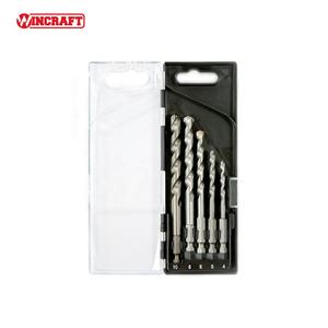 Set di <span class=keywords><strong>5</strong></span> punte di trapano per blocchi di mattoni di metallo in legno di plastica-versatili punte da trapano in muratura - Product Image 5