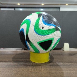 Ballon de football en PU thermocollé de taille 5 avec logo personnalisé en vrac pour les équipes et les revendeurs - Product Image 2