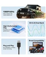 NKIWI 1080P Draadloze HDTV Extender Zender Ontvanger Set 30M 2.4G 5G Dual Band Eén-Knops Ontkoppeling 1 TX 2 RX voor PC TV