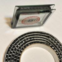 Bande d'étanchéité à bords chauds en alliage d'aluminium 13A pour vitrage isolant double vitrage, installation par vis