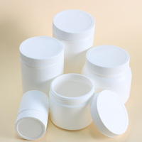 1000ml 1000g 35oz pot PE-HD pot blanc mat bouteille de crème bouteille à large bouche bouteille d'encre