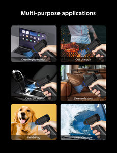 220g Wind-Turbo-Gebläse Kabelloses Turbo-Superleistungs-Luftgebläse 130000 U/min Kabelloser Handgehaltener Jet-Gebläse-Ventilator Mit Aufbewahrungstasche - Product Image 6