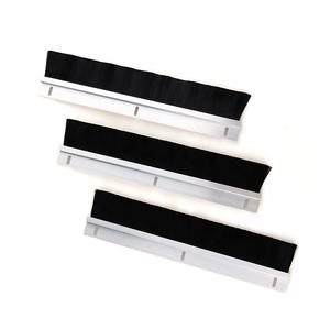 Industriële Kast Deur Bodem Afdichting <span class=keywords><strong>Strip</strong></span> Borstels Aluminium <span class=keywords><strong>Nylon</strong></span> Vlamvertragende Anti-Statische - Product Image 1