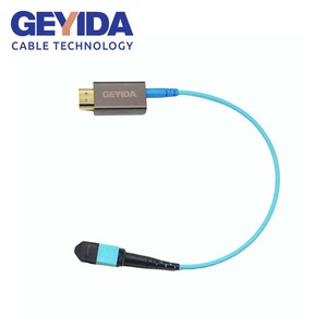 Cable de Fibra Óptica GEYIDA de Larga Distancia MPO-12 con Cubierta de PVC LSZH para Extensión de Señal 4K/8K en Aplicaciones de Telecomunicaciones/LAN Cableada - Product Image 4