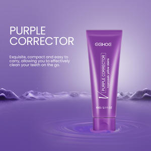 <span class=keywords><strong>EELHOE</strong></span> Blanqueamiento rápido Logotipo privado Dientes Corrector de dientes morados Pasta de dientes blanqueadora para uso doméstico - Product Image 4