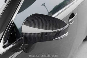 Pièces automobiles en matériaux avancés adaptées aux modèles Lexus modifiés ES/IS/GS/RC/CT200, coque de rétroviseur en fibre de carbone sèche - Product Image 6