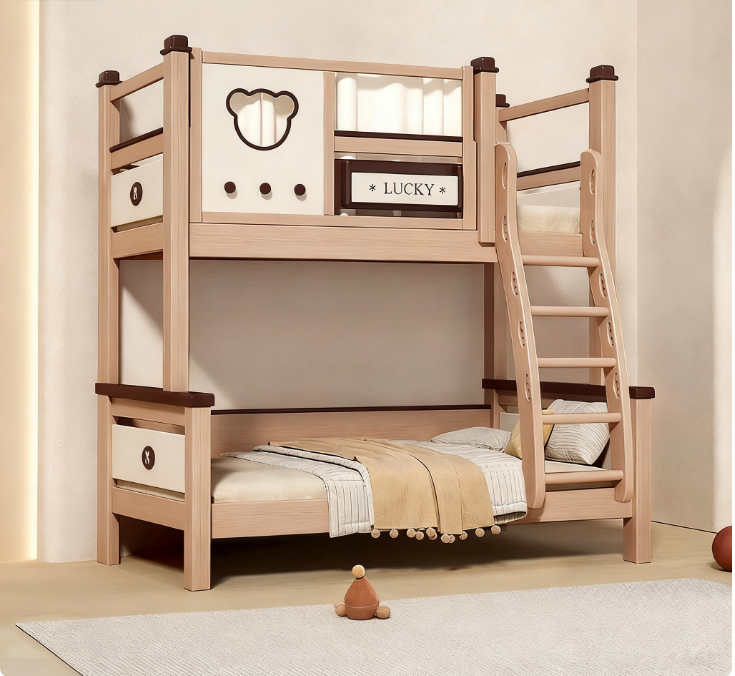 Double bed + air pressure bed box