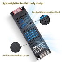 Transformateur d'alimentation à découpage pour LED, boîtiers en aluminium 12V, 60W, 100W, 200W, 300W, 400W, alimentation AC/DC 12 volts
