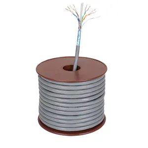 Cat6-FTP-0.57x4P vượt qua các ul444 an toàn chứng nhận kỹ thuật số thông tin liên lạc Twisted Pair LAN Cáp Đồng Conductor 550MHz