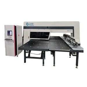 Alüminyum plaka yumruk Servo tipi CNC taret delme makinesi