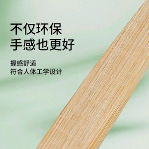 Bamboo Toothbrush Soft Bristles For Sensitive <b>Gums</b> Adult Use Biodegradable Manual Toothbrush - Product Image 5