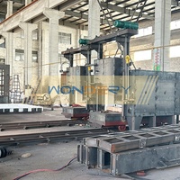 WONDERY prix d'usine chauffage électrique voiture bas chariot Type Bogie foyer four pour processus de séchage