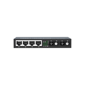 อุปกรณ์ไฟเบอร์ออปติก OEM ODM ตัวเชื่อมต่อ RJ45 2 ไฟเบอร์ ตัวแปลงสื่อไฟเบอร์ออปติก ตัวรับส่งสัญญาณไฟเบอร์ออปติกสำหรับการสื่อสาร - Product Image 3