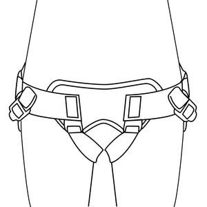 สายรัดรองรับไส้เลื่อนขาหนีบทำจากนีโอพรีนสำหรับผู้ชายขาซ้ายหรือขวาสำหรับผ่าตัดหลังผ่าตัดไส้เลื่อน - Product Image 2