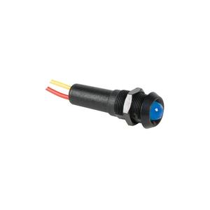 LÁMPARA LED Seder 12V AZUL-CARCASA NEGRA - Product Image 1