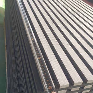 لوح عازل للصوت للحائط من خشب ليفي متوسط الكثافة بسعر المصنع 2.4م * 0.6م لوح عازل للصوت للحائط - Product Image 2