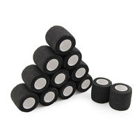 Vente en gros de bandages cohésifs auto-adhésifs de 2 pouces pour animaux de compagnie, chiens, chats, bandages élastiques auto-adhésifs, bandages vétérinaires