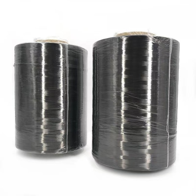 1k/3k/6k/12k Carbon Fiber Yarn on Bobbins T300 T700 T800 T1000 Carbon Fiber Filament