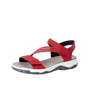 New Arrivals Women Buckle Straps <b>Sandals</b> Comfortable Light Weight Slides Footwear Casual <b>Flat</b> Summer Shoes - Product Image 2
