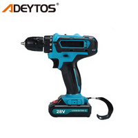 Ensemble de perceuse à percussion portable 36V, perceuse sans balais 10 mm pour projets de travail du bois polyvalents