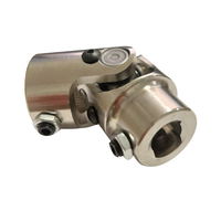 Junta universal de columna de dirección 1 ''-48 Spline a 3/4'' DD Junta cardán universal única para coches de calle Hotrod
