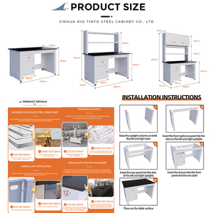 Standartlaştırılmış Deney Tezgahı Reaktif Rafı Su Haznesi Laboratuvar Tezgahı <span class=keywords><strong>Test</strong></span> Tezgahı - Product Image 5