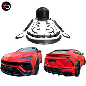 Kit carrosserie de style haut de gamme au <span class=keywords><strong>prix</strong></span> d'usine pour <span class=keywords><strong>URUS</strong></span> 2018 à 2021 avec lèvre avant, diffuseur arrière, couvre-portes, spoiler et capot - Product Image 1
