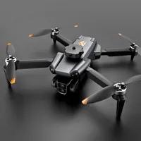 Nouveau drone S119 sans balais, photographie aérienne 4K UHD, flux optique, maintien d'altitude, télécommande 200 m, pliable, LED, batteries, caméra