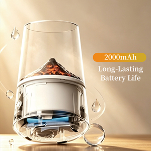 Diffuseur d'arômes portable rechargeable, diffuseur d'huiles essentielles avec lumière LED, réservoir d'eau de 170 ml pour la maison, la chambre à coucher, le bureau - Product Image 6