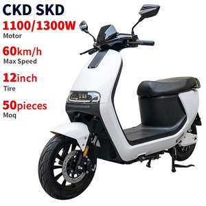 Moto électrique chinoise CKD SKD 12 pouces, 1100/1300W, vitesse 60 km/h, grande vitesse et longue autonomie, cyclomoteur électrique 2 places - Product Image 6
