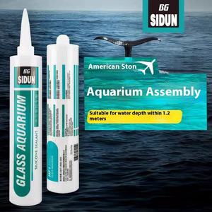 Sidun Adhésif Séchage Rapide Acide Étanche À La Moisissure Ston Fish Tank <span class=keywords><strong>Silicone</strong></span> <span class=keywords><strong>Spécial</strong></span> pour <span class=keywords><strong>Aquarium</strong></span> De Construction - Product Image 1