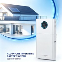 Modul Baterai Penyimpanan Tenaga Surya LiFePO4 8000+ Siklus Hidup 51.2V 314Ah 16KWH, Dapat Ditumpuk, Cadangan Rumah, Pabrik Langsung OEM/ODM, CE IP66