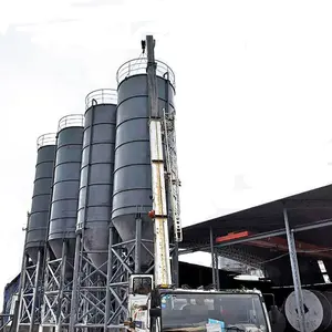 Automatic batching and weighing dry mortar equipment production line